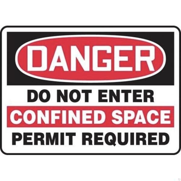 Accuform OSHA DANGER SAFETY SIGN DO NOT MCSP132VS MCSP132VS - main